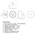 Buy Amysen Wi-Fi Smart Plug Mini Outlets Smart Socket Online in UAE