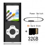 Buy Tomameri Compact MP4/MP3 Player with a 32 GB Micro SD Card Online in UAE