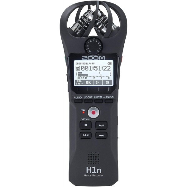 Zoom H1n Portable Recorder, Onboard Stereo Micro..