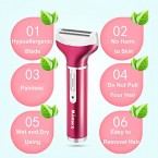 Buy Epilator Hair Removal for Women Rechargeable Hair Online in UAE