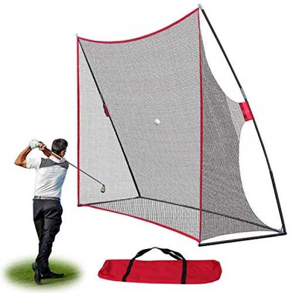 Smartxchoices 10x7ft Large Golf Net Golf Practice Driving Pitching Hitting Training Net w/Carry Bag for Backyard/Indoor/Outdoor online in UAE