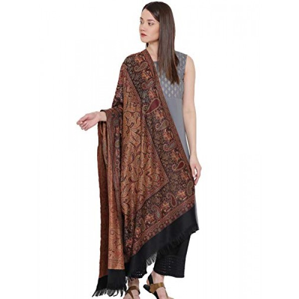 Buy online 100 Percent Pashmina Indian wool Scarf in UAE 