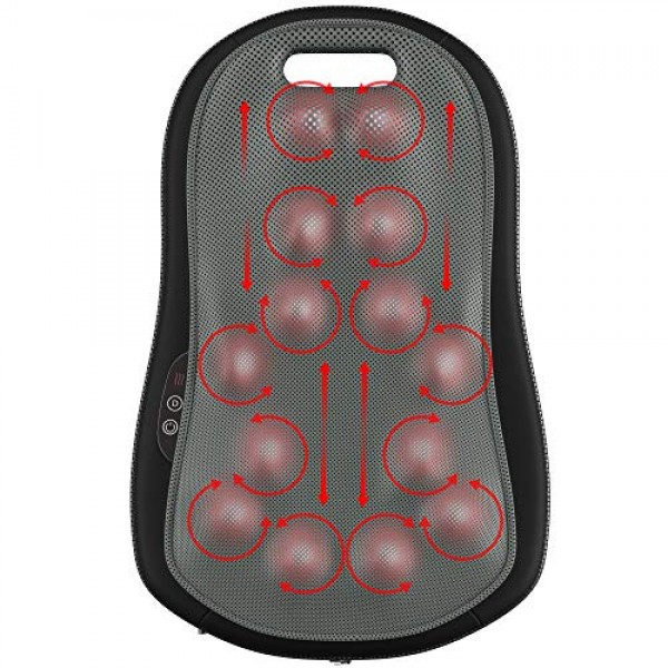 Shop 3D Deep Kneading Full Back Massager imported from USA