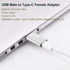 Type C to USB Adapter Guamar USB C Female to USB 3.0 Male Adapter Made in USA