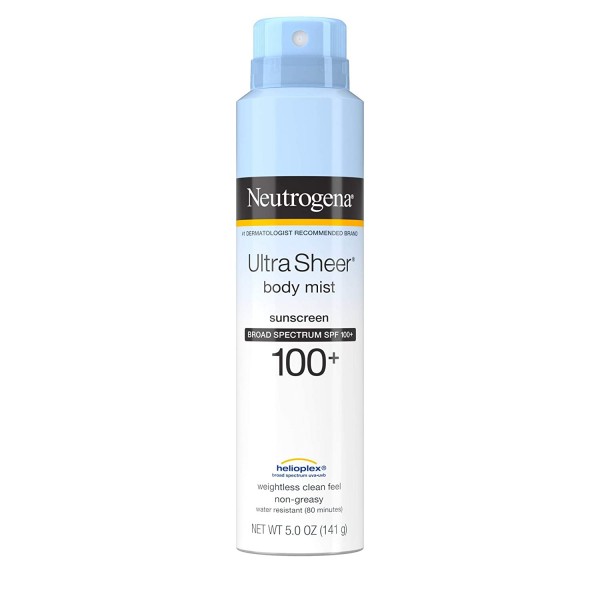 Neutrogena Ultra Sheer Spf#100 +body Mist Full R..