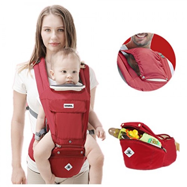 Buy online High Quality adjustable Baby carrier with large Capacity bag attached in UAE