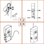 wasserstein weatherproof solar panel for ring video doorbell 2 shop online in UAE