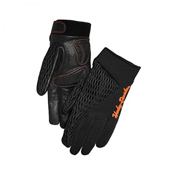 harley davidson womens osminda mesh & leather gloves shop online in UAE