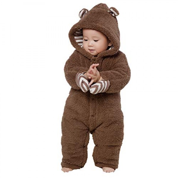 mikistory baby onesie body suit animal jumpsuits winter unisex outfits shop online in UAE