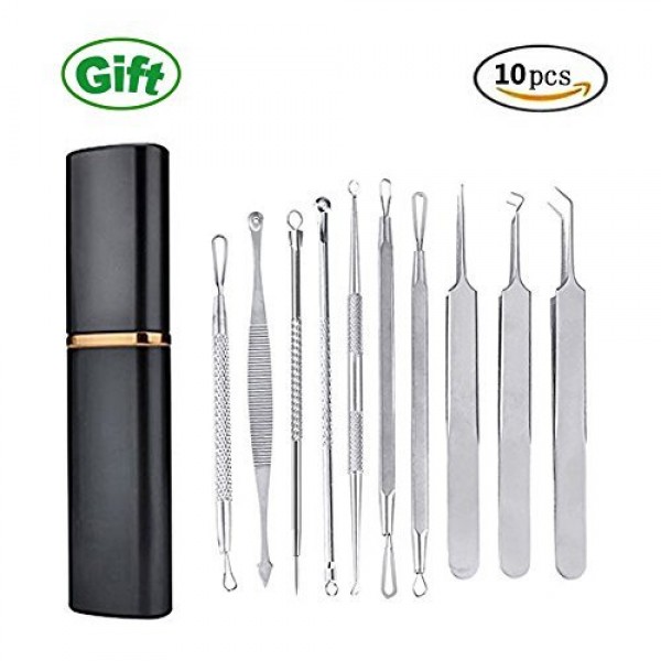 Blackhead Removal Toolkit by KOYUPI Number Fitting for Lumpy Acne Removal Dangerous Nose imported sale in UAE