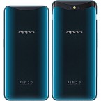 Oppo Find X 8GB+256GB Super VOOC 35minutes Full Charge 6.42 inches Panoramic Arc Screen Sliding Stealth 3D Cameras 25MP 4G Mobile Phone (Glacier Blue)