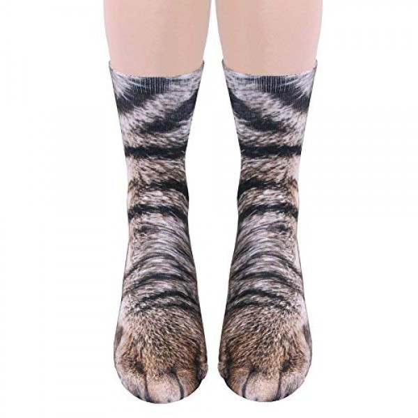 Buy online High Quality Animal Paw Crew Socks in UAE 