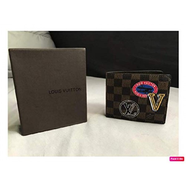 BUY LV WALLET WITH BOX FOR MEN IMPORTED FROM USA