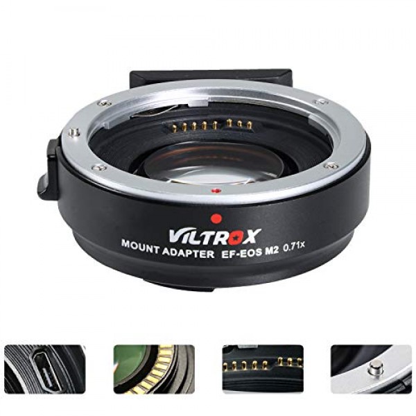 Buy Original Lens Adapter 0.71x Speed Booster for Canon imported from USA