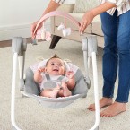 Ingenuity Comfort 2 Go Portable Swing Flora Compact Swing with TrueSpeed