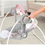 Ingenuity Comfort 2 Go Portable Swing Flora Compact Swing with TrueSpeed