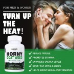 Buy Herbal Horny Goat Weed for Men & Women with L - Arginine Made in USA in UAE