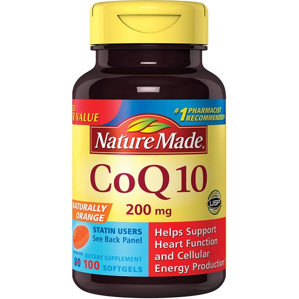 Nature Made Nature Made Coq10 200mg (25% More Free), 100 Count