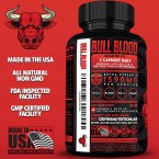 Bull Blood Male Enhancing Pills - Increase Size, Strength, Stamina, Mood, USA Made Sale in UAE