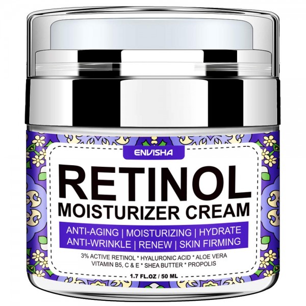 Envisha Retinol Moisturizer Cream For Face - Nig..