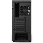 NZXT H510 - CA-H510B-BR - Compact ATX Mid-Tower PC Gaming Case - Front I/O USB Type-C Port - Tempered Glass Side Panel - Cable Management System - Water-Cooling Ready - Black/Red