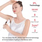 Ipl Permanent Laser Hair Removal 500,000 Flash Painless Facial Machine in UAE