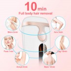 Ipl Permanent Laser Hair Removal 500,000 Flash Painless Facial Machine in UAE