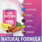 Top Selling Glutathione Whitening Pills | Best for Dark Spots & Acne Scar Remover - Made in USA Available in UAE