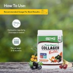 OZiva Plant Based Collagen Builder with Biotin & Silica, Acai Berry, Bamboo Shoot, Sea Buckthorn for Anti Aging Beauty, 0.55 lbs, 100% Natural & Vegan Friendly (250 g)