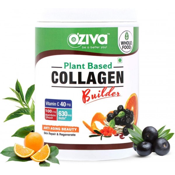 Oziva Plant Based Collagen Builder With Biotin &..