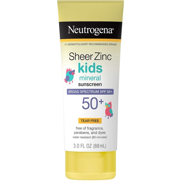 Neutrogena Sheer Zinc Oxide Kids Mineral Sunscre..