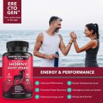 Extra Premium Horny Goat Weed -Muscle Builder and Testosterone Booster for Men - Made in USA Online in UAE