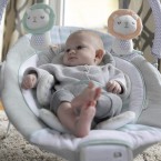 Ingenuity Cradling Bouncer Seat with Vibration & Melodies- Landry The Lion (12364)