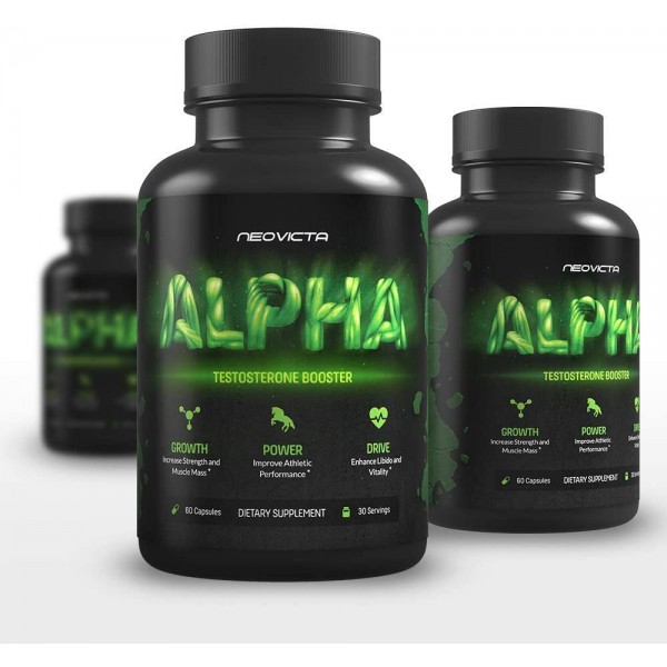 Neovicta Alpha Testosterone Booster for Men - Increase Size, Strength & Stamina  Made in USA Sale in UAE