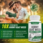 Horny Goat Weed Extract | Enhanced Energy & Performance,Booster for Men and Women Made in USA Sale in UAE