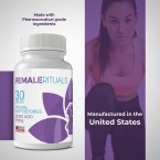 Female Rituals Boric Acid Suppositories 600 mg - Vaginal Pills for PH Balance Odors Yeast Infection Treatment - USA Made Feminine Hygiene Products - Vaginal Suppository Yoni Pops Pearls (30 Count)