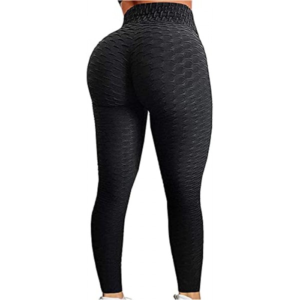 Seasum Women's High Waist Yoga Pants Tummy Contr..