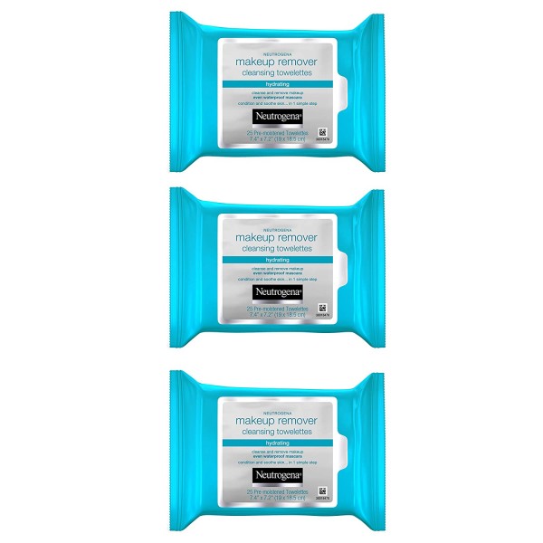 Neutrogena Hydrating Makeup Remover Face Wipes, ..