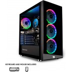 iBUYPOWER Gaming PC Computer Desktop Element MR 9320 (Intel i7-10700F 2.9GHz, NVIDIA GTX 1660 Ti 6GB, 16GB DDR4 RAM, 240GB SSD, 1TB HDD, Wi-Fi Ready, Windows 10 Home) , Black