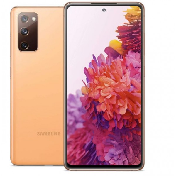 Samsung Galaxy S20 FE 5G | Factory Unlocked Android Cell Phone | 128 GB | US Version Smartphone | Pro-Grade Camera, 30X Space Zoom, Night Mode | Cloud Orange