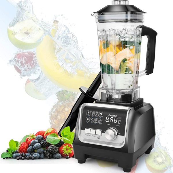 Ommo Blender 1800w, Professional Countertop Blen..