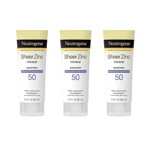 Neutrogena Sheer Zinc Oxide Dry-touch Mineral Su..