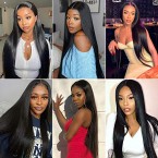 NOBILITY Hair Brazilian 10A Lace Front Wigs Human Hair 100% Unprocessed Virgin Human Hair 13x4 Lace Frontal Wigs With Baby Hair for Black Women (30 Inch, 13x4 Straight Lace Front Wigs)