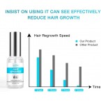 Hair Inhibitor Spray Natural Hair Stop Growth Spray For Arm Underarm Legs Face Back Leg Chest Bikini Shrink Pores No leave Black Spot And Smooth For Men Women