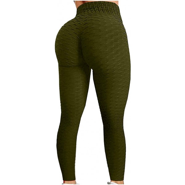 Vjgoal Women's High Waisted Yoga Pants Scrunch B..