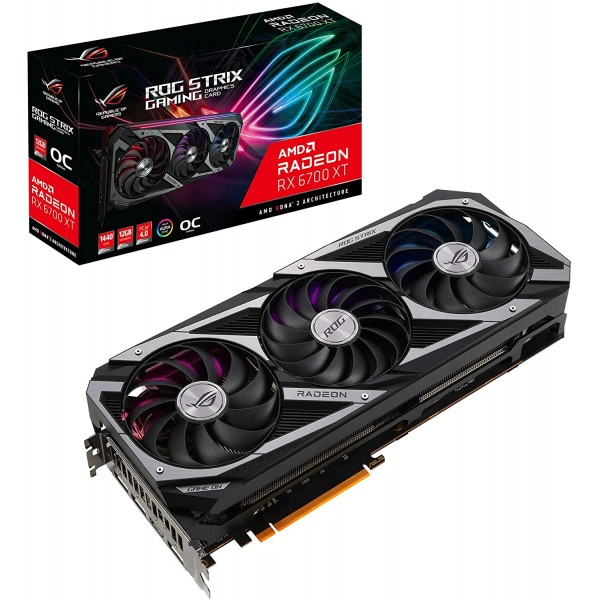 Asus Rog Strix Amd Radeon Rx 6700 Xt Oc Edition ..