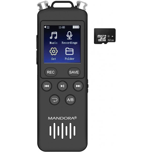 48gb Digital Voice Recorder Spy Voice Activated ..