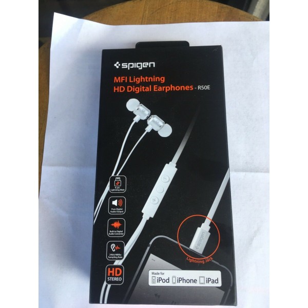 Spigen Mfi Lightning Hd Digital Earphones-r50e