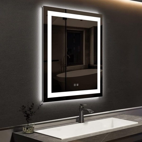 Roomtec 24 X 30 Inches Led Bathroom Mirror With ..